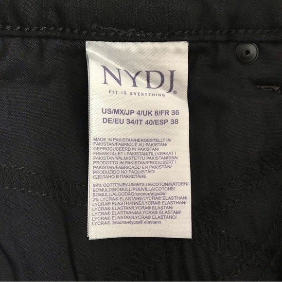 New! NYDJ Marilyn Straight Leg Lift Tuck Technology High Waist Slimming Jeans - Picture 13 of 13